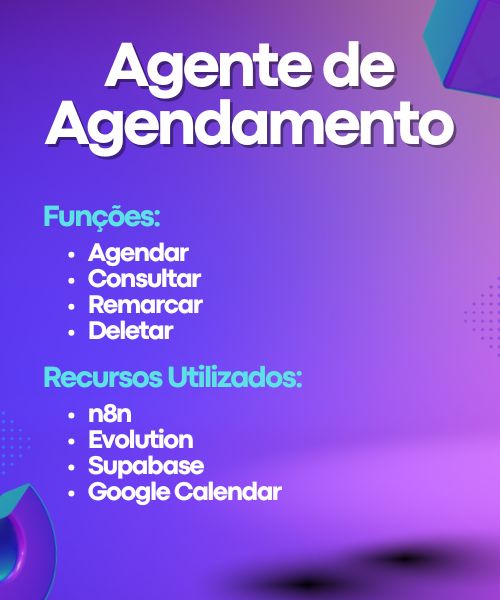 Capa dos Templetes de Agendamento