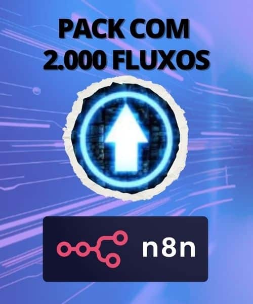 Pack com 2.000 fluxos de N8N