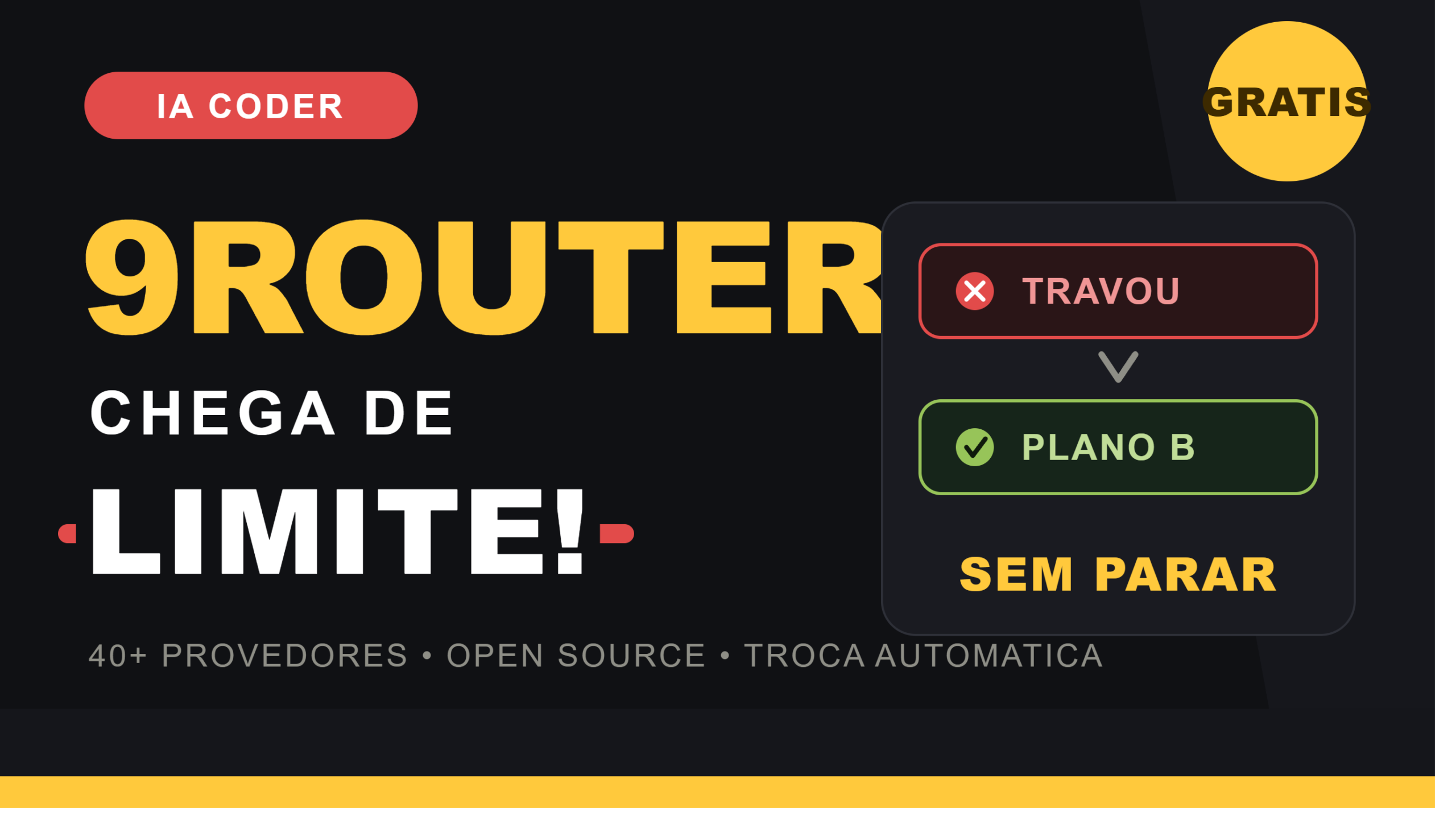 Conheça o 9Router: o novo IA Coder que promete acabar com o “limite atingido”